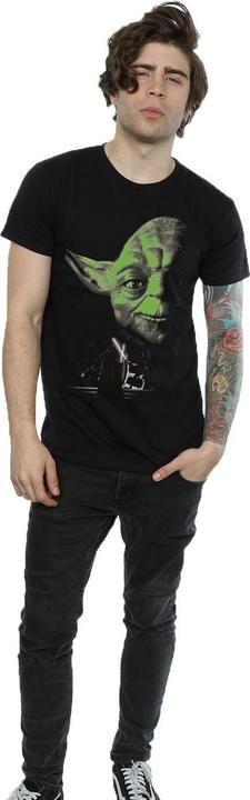 Immagine prodotto Star Wars Yoda Green Face Maglietta Uomo (L)