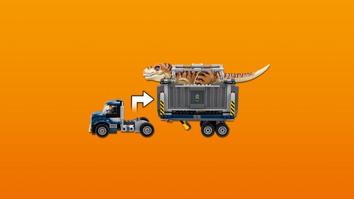 Actual product image LEGO Jurassic World - T. rex Transport (75933, LEGO Jurassic World)