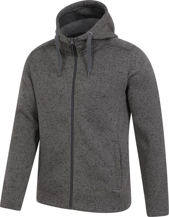 Immagine prodotto Mountain Warehouse Nevis Felpa con Cappuccio e Zip Intera Uomo (4XL)