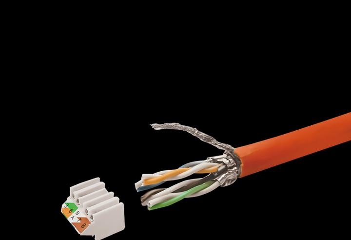 Image du produit LogiLink Blindage de connecteur de câble à confectionner sur le terrain (Raccord réseau)