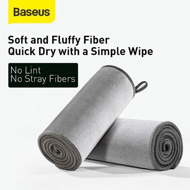 Actual product image Baseus Microfiber cleaning cloth