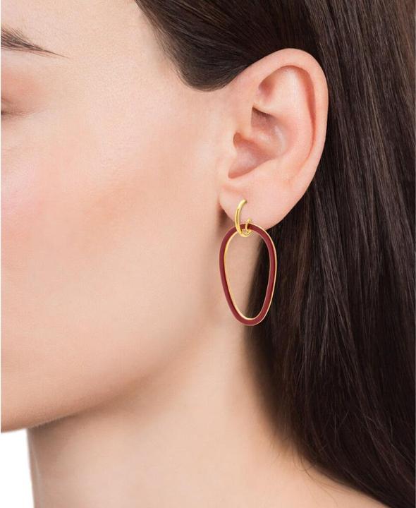 Image du produit Viceroy Boucles d'oreilles de luxe plaquées or avec suspensions à air 15043E01012 (L)