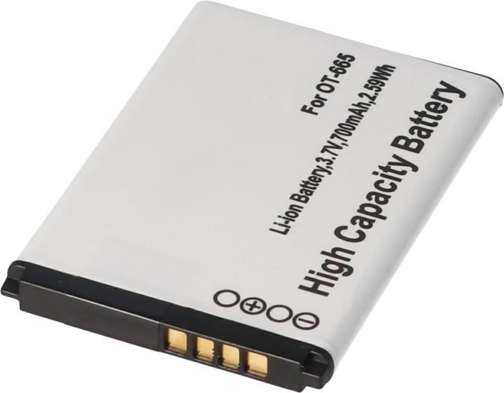 Produktbild AccuCell Akku Alcatel One Touch OT-665, 665, Alcatel One Touch 2012, Alcatel Sesame II, CAB22D0000C1, CAB22B0