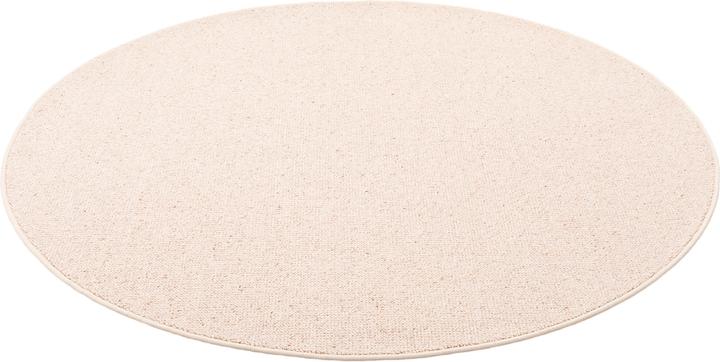 Produktbild Berber Natur Teppich Wolle Rund (133 x 133 cm)