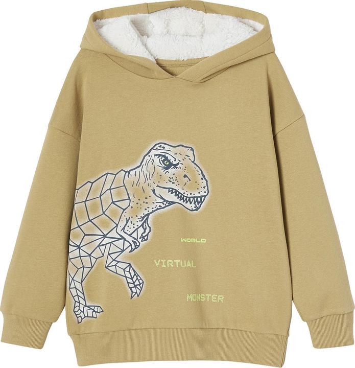 Vertbaudet Jungen Dino-Kapuzensweatshirt (86)