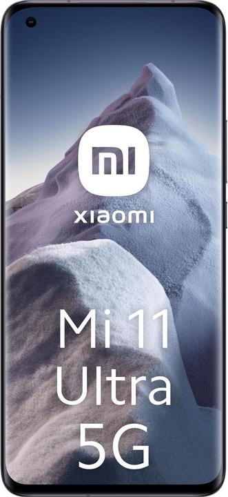 Image du produit Xiaomi Mi 11 Ultra (256 Go, Ceramic Black, 6.81", Double SIM, 50 Mpx, 5G)