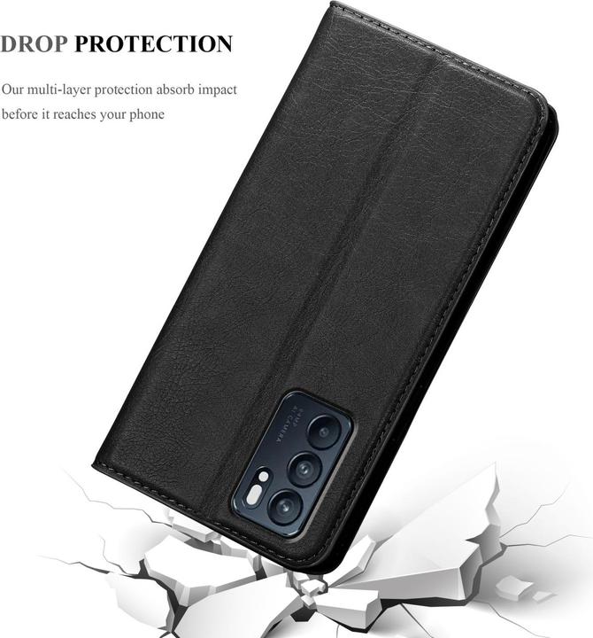 Immagine prodotto Cadorabo Libro Invis. Coperchio magnetico (Oppo Reno 6 5G)