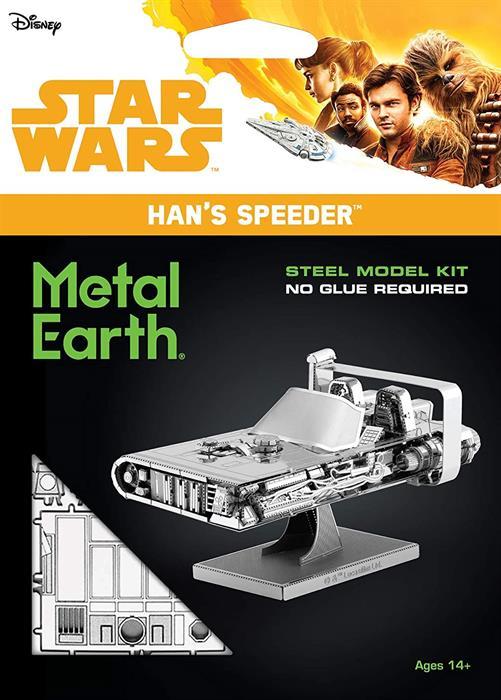 Produktbild Metal Earth Star Wars - Han's Speeder - Metall Bausatz