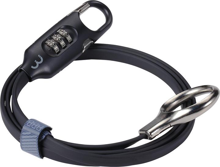 BBB Zahlenschloss LoopSafe 1200mm schwarz (120 cm)