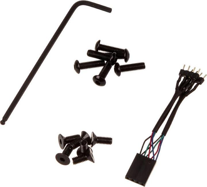 Actual product image Bitspower Hexagonal RGB accessory for water tank