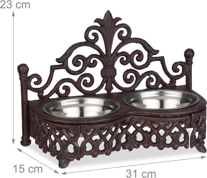 Produktbild Relaxdays Futterbar Hunde (0.30 l)