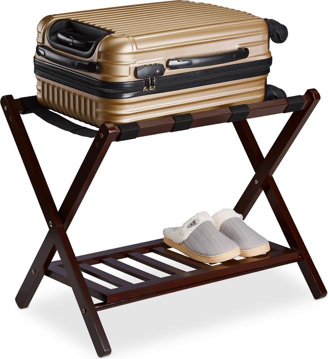 Actual product image Relaxdays suitcase rack (Suitcase rack)