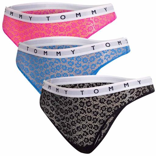Tommy Hilfiger Damen-Tangas im 3er-Pack (XS, 3er Pack)