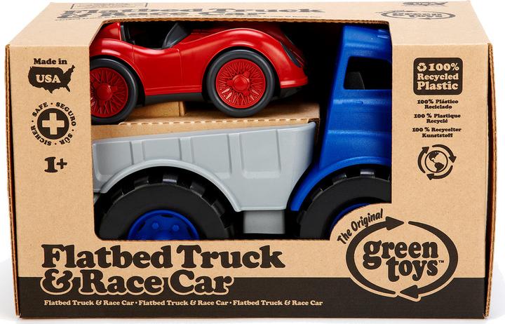 Produktbild Green Toys Flatbed with Race Car