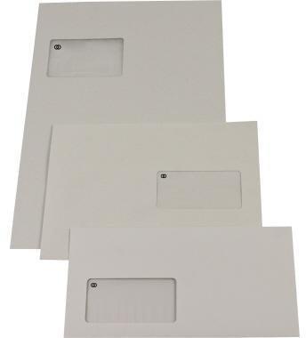 Soennecken Mailing envelope oeco 2945 C5 mF sk grey 500pcs. (500 x)