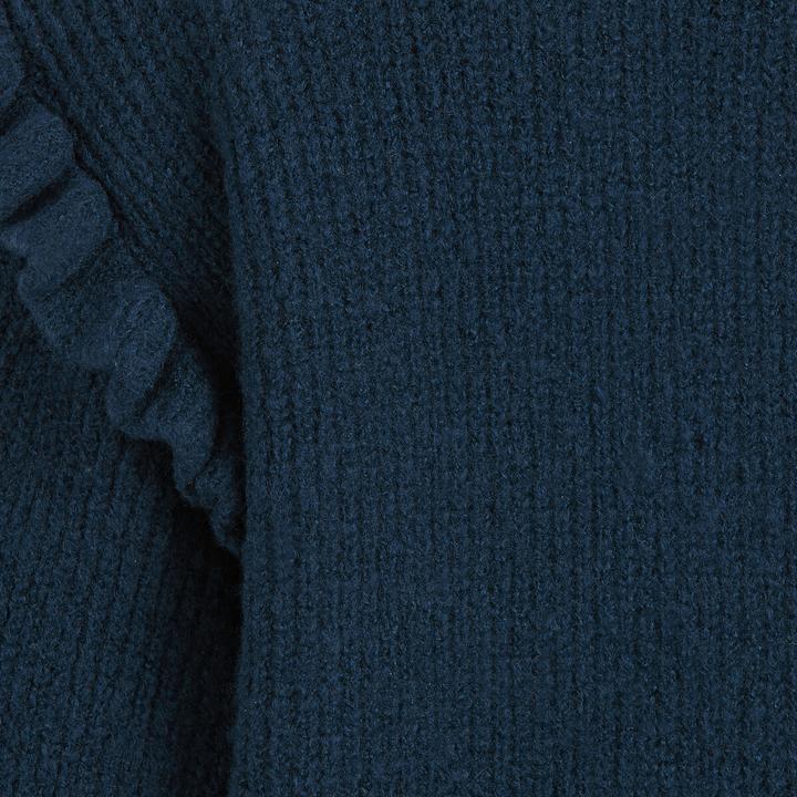 Immagine prodotto La Redoute Collections Maglia a maglia fine con collo rotondo e balze