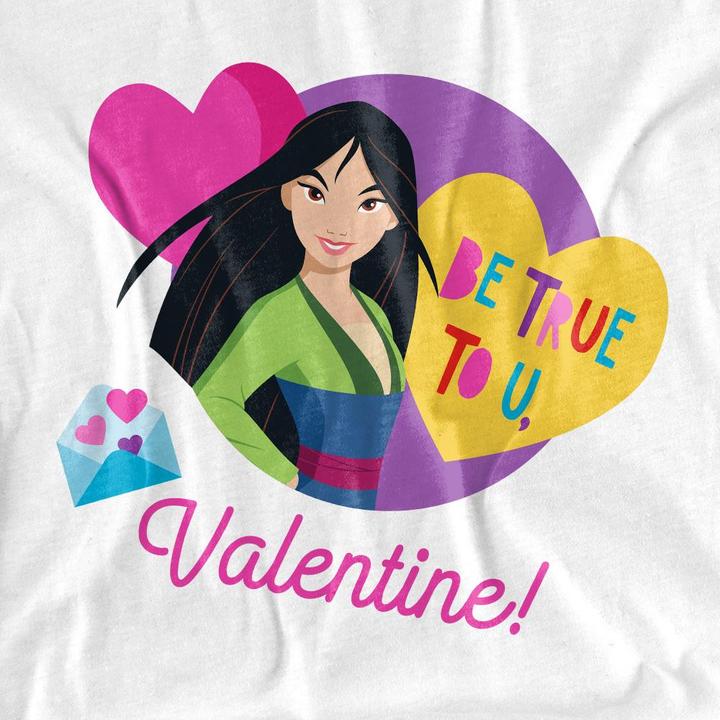 Produktbild Disney Princess Be True To You TShirt Valentinstag (XL)