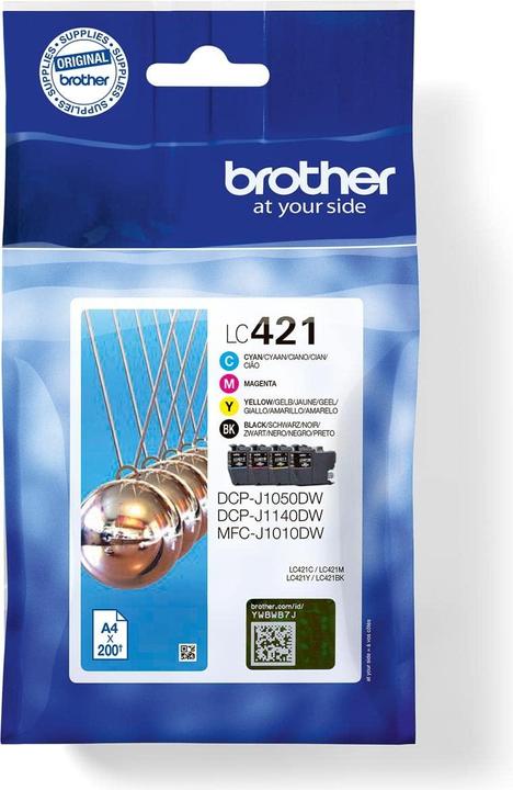Brother LC-421 Value Pack (Color)