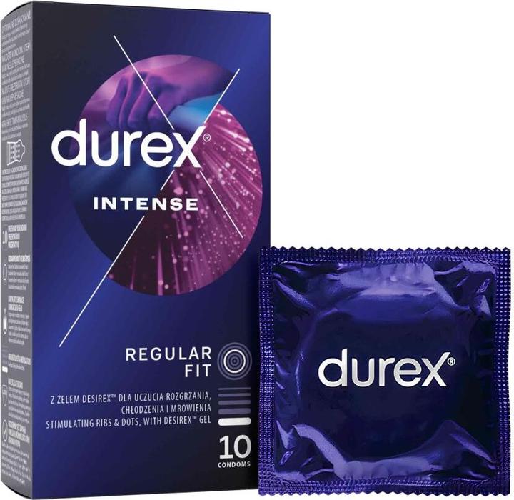 Actual product image Durex Intense Orgasmic Condoms - Variant: 10 pcs (10 pcs.)