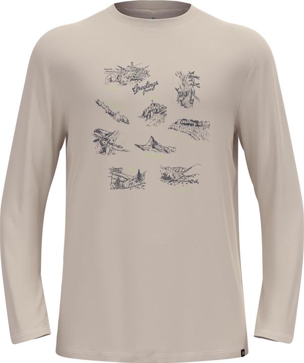 Odlo T-shirt crew neck l/s MERINO 200 TOURIST