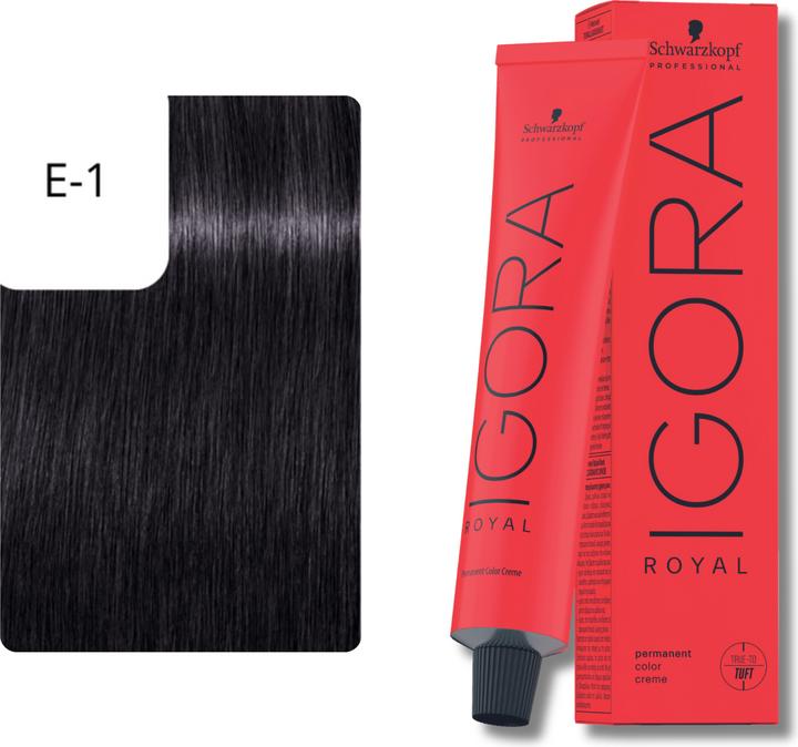 Image du produit Schwarzkopf Professional Igora Royal (E-1 Extrait de cendre)