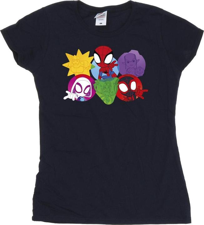 Spidey And His Amazing Friends Faces TShirt (XXL)