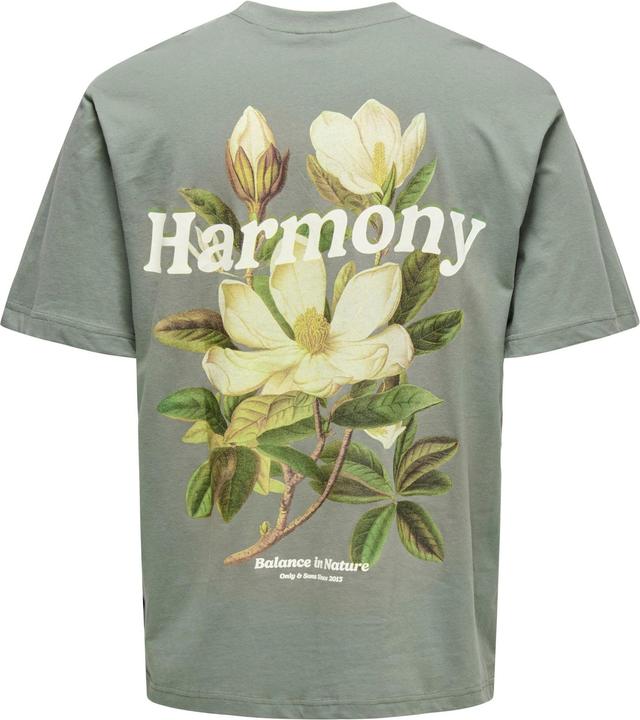Actual product image Only & Sons Onskeane Rlx Ss Print Tee Noos (M)