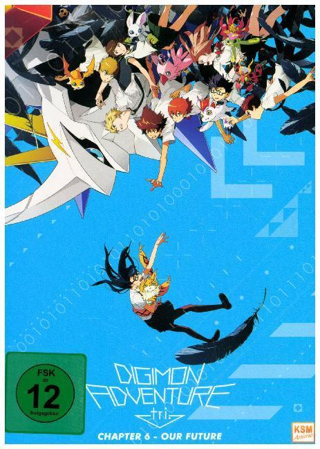 Produktbild Digimon Adventure tri. - Our Future Chapter 6 (DVD) (DVD, 2019, Deutsch, Japanisch)