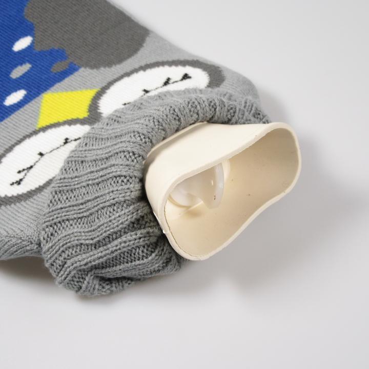 Image du produit PhoneLook Bouillotte avec couverture en tricot (1.5 litres) Hibou (1.50 l)
