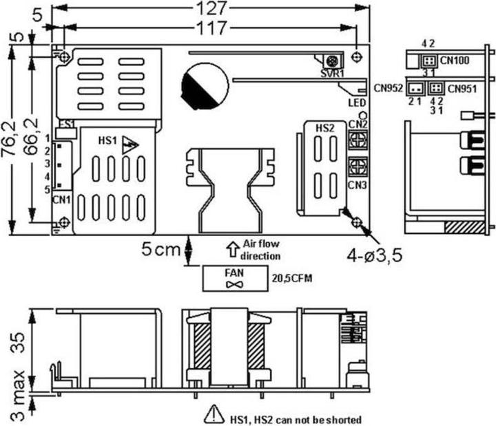 Produktbild MeanWell RPS-300-12-C Netzteil & Spannungsumwandler (Netzteil)