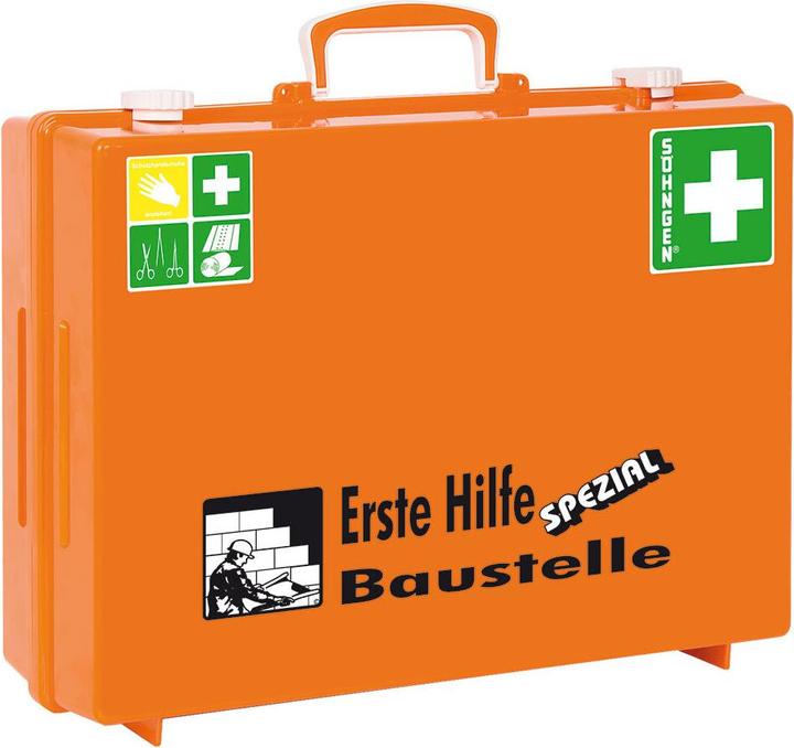 Produktbild Söhngen 0360101 Erste-Hilfe-Koffer Bau (Notfallkoffer)