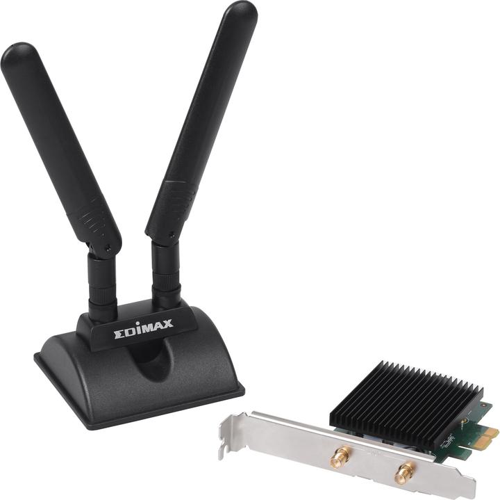 Image du produit edimax Adaptateur WLAN-AX PCIe EW-7833AXP, WiFi-6 & BT5 (Mini PCI Express)