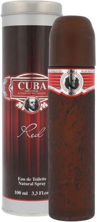 Actual product image Cuba Red (Eau de toilette, 100 ml)