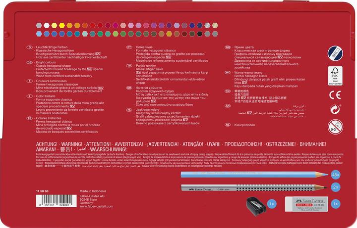 Produktbild Faber-Castell Classic Colours (Mehrfarbig, 48 x)