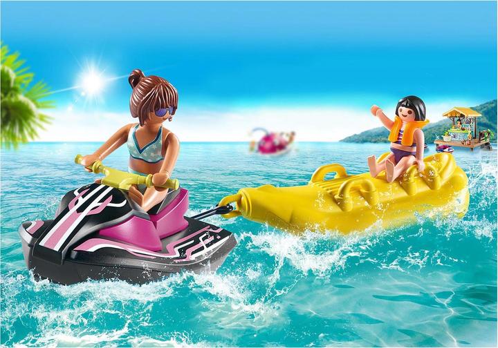 Actual product image Playmobil Starter Pack Water Scooter with Banana Boat (70906, Playmobil Family Fun)