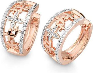 Breuning OHRSCHMUCK - BRILL. 0,49 Ct. H/si (750/18 K Gold)