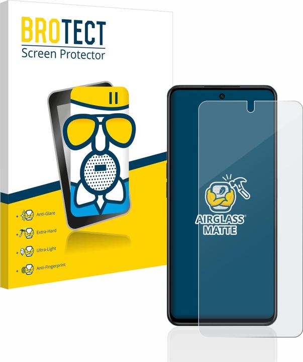 Actual product image BROTECT AirGlass Glass Matte (1 Piece, Oppo A98)