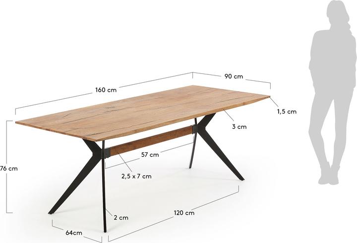 Immagine prodotto Kave Home Amelie (90 x 160 cm)