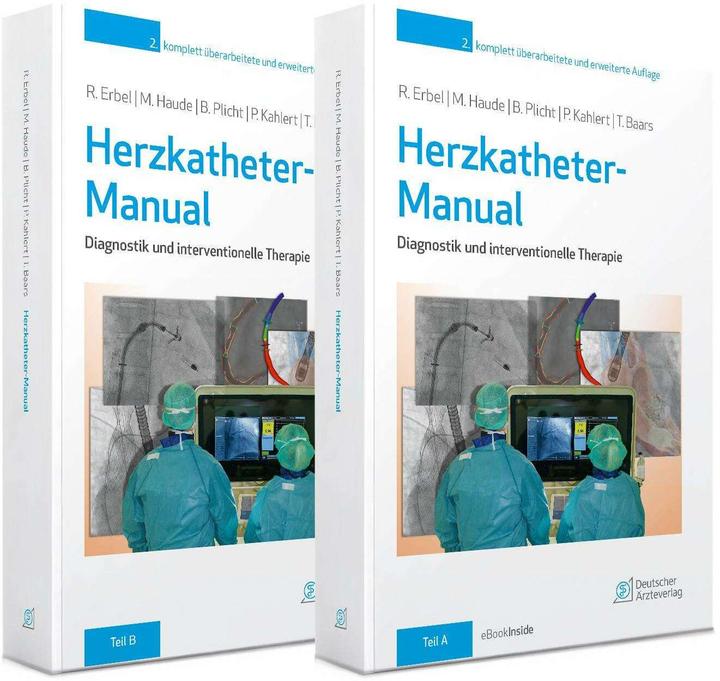 Produktbild Erbel:Herzkatheter-Manual, m. 1 Buch, m (Deutsch, Philipp Kahlert, Raimund Erbel, Michael Haude, Theodor Baars, Björn Plicht, 2024)