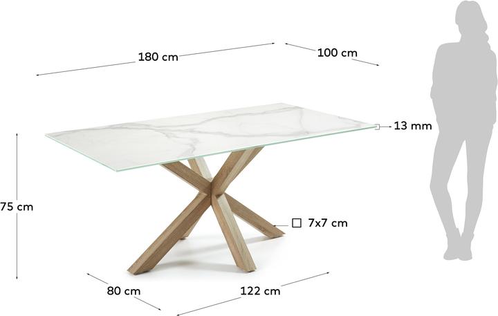 Actual product image Kave Home Argo (100 x 180 cm)