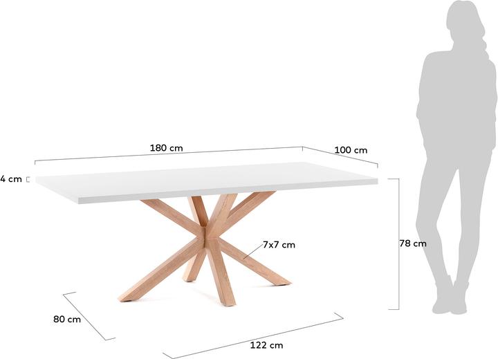 Actual product image Kave Home Argo (100 x 180 cm)