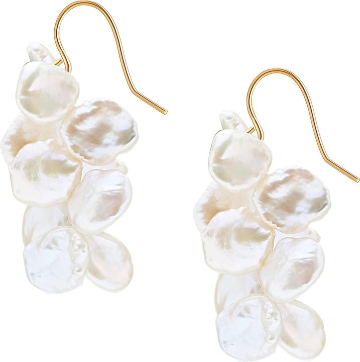 Immagine prodotto Valero Pearls Perle d'acqua dolce d'argento da donna coltivate in oro giallo - 24425 (Argento)