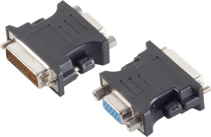 Actual product image Auvisio Display adapter (DVI-I male to VGA female) (DVI, VGA)