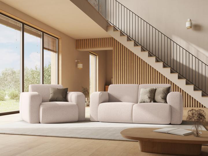 Actual product image Micadoni Armchair, "Molino", 1 Seat, 105x95x72Made in Europe (2 person sofa, 3-seater, 4-seater)