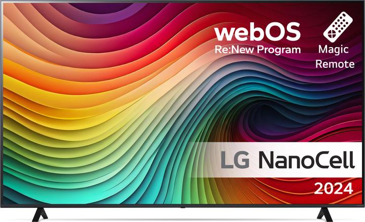 Actual product image LG 75NANO81T6A (75", NANO81, Nano-Cell, 4K, 2024)