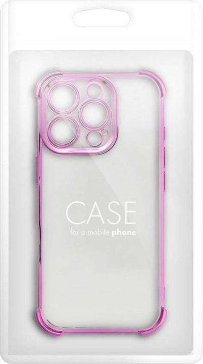 Actual product image OEM Back panel cover Case ANTISHOCK ELECTRO for SAMSUNG A55 pink (Samsung Galaxy A55)