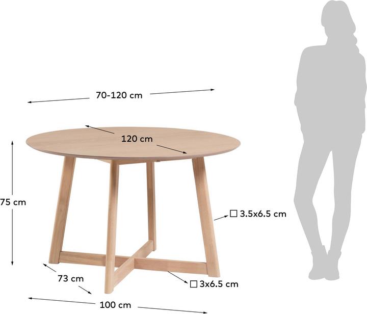 Actual product image Kave Home Maryse (120 x 75 cm)
