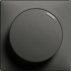 Actual product image Feller EdizioDue rotary dimmer front panel