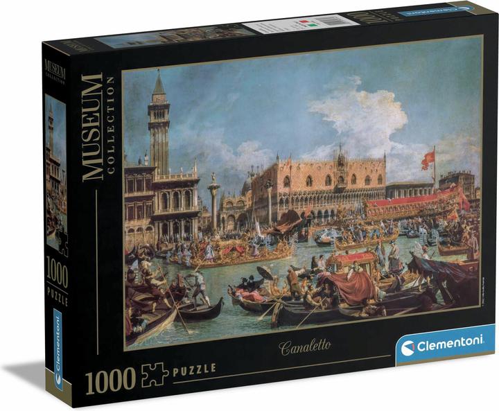 Actual product image Clementoni Canaletto jigsaw puzzle (1000 pieces)