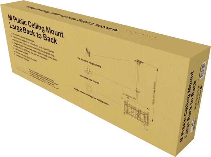 Produktbild Multibrackets Ceilingmount LBB (Wand, 84", 125 kg)